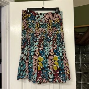 Ninety pleated skirt euc